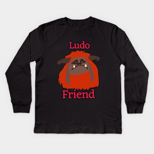 Ludo friend Kids Long Sleeve T-Shirt